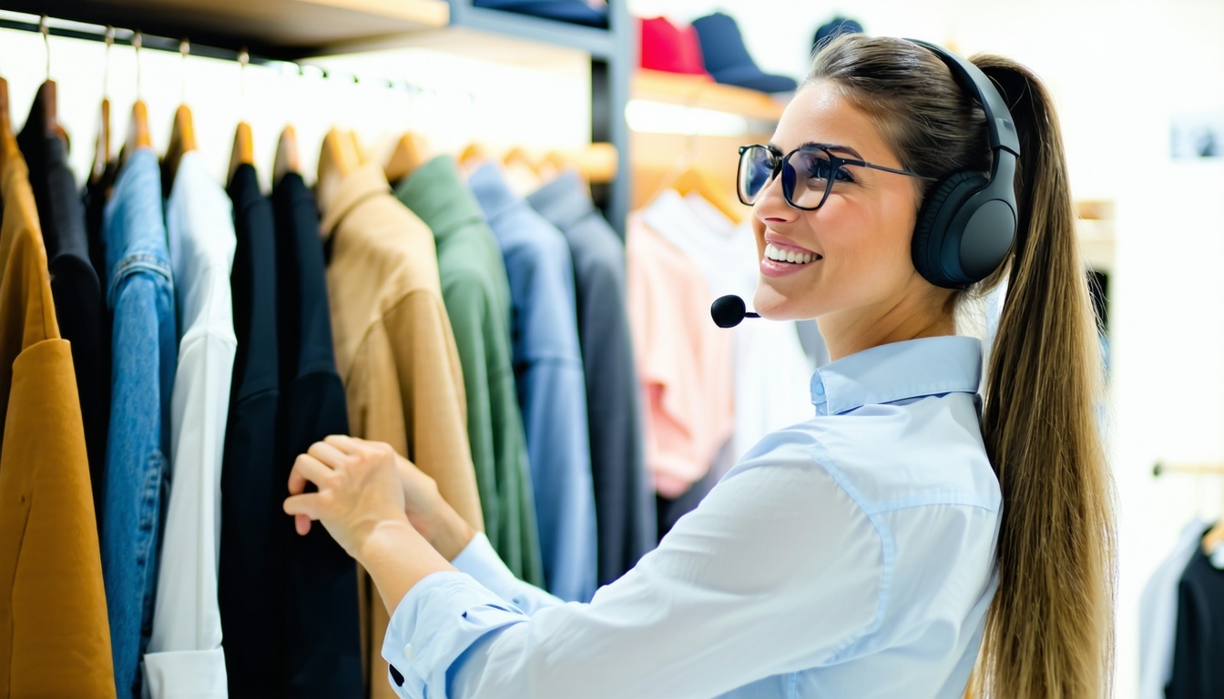 Customer service support for apparel brands